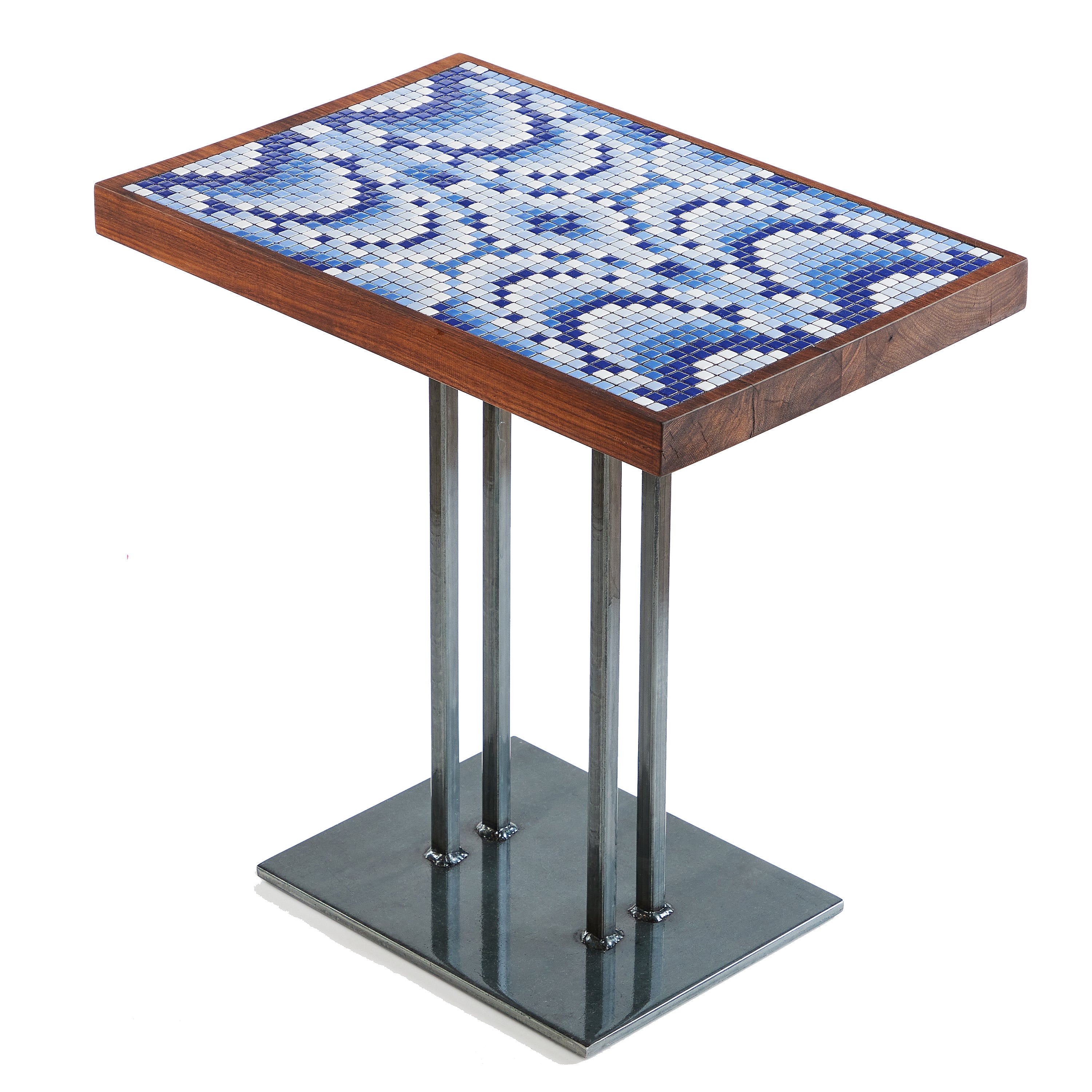 Accent Table: Blue Monday