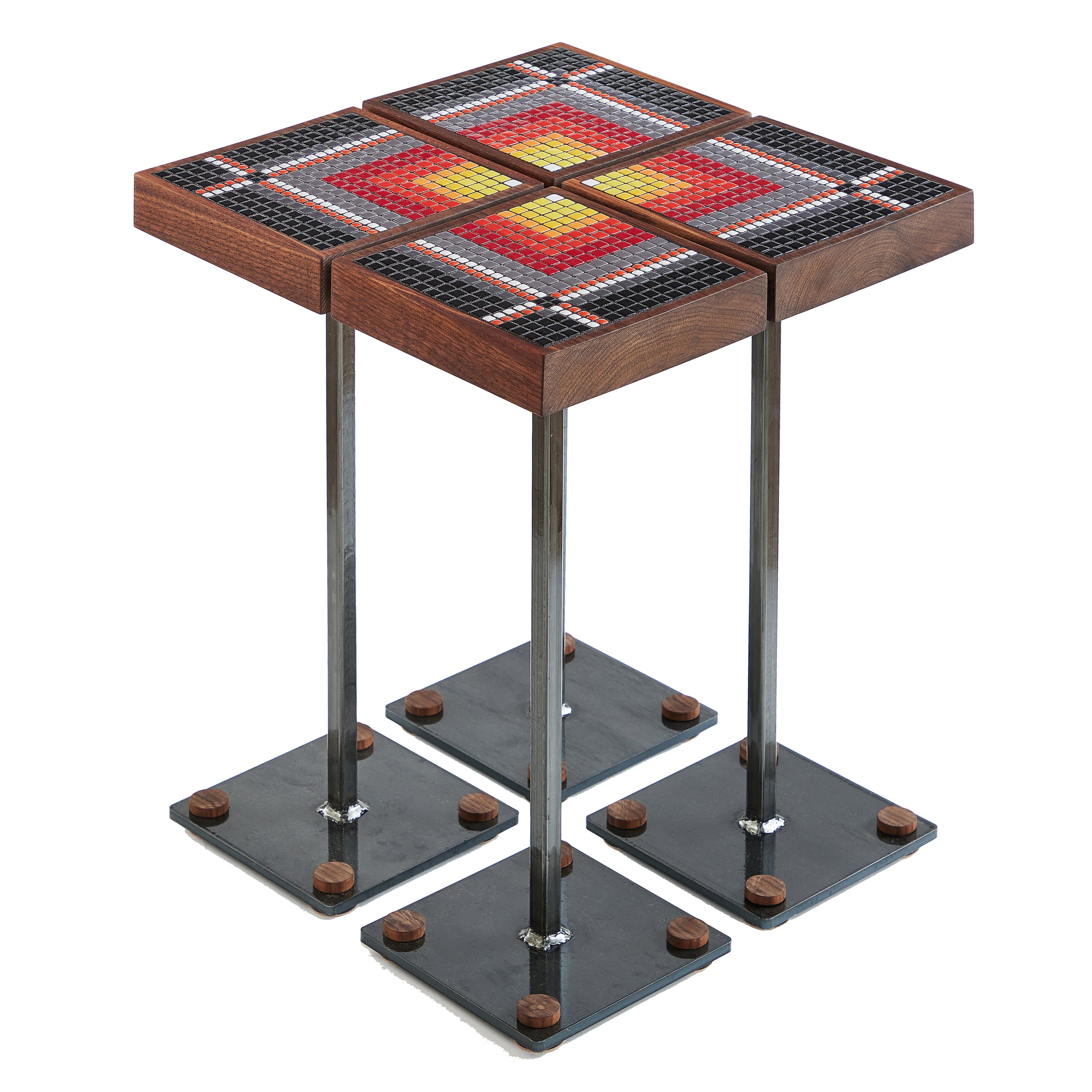 Coaster Table Quad: Harvest Moon