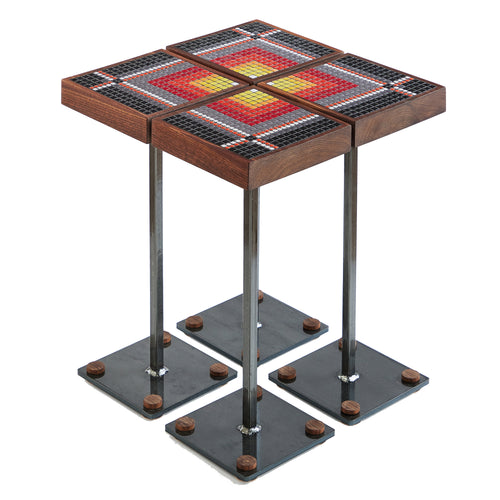 Coaster Table Quad: Harvest Moon