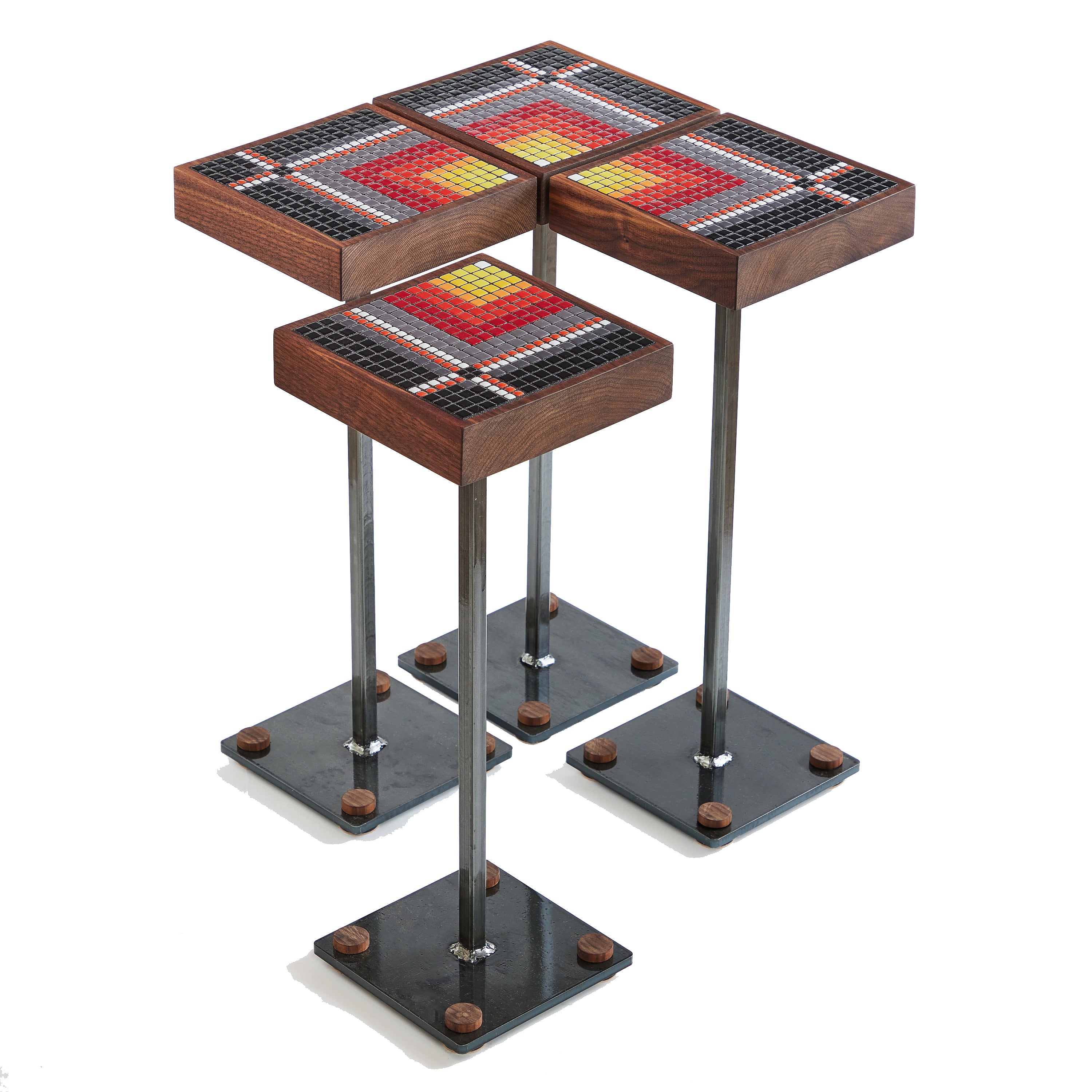 Coaster Table Quad: Harvest Moon