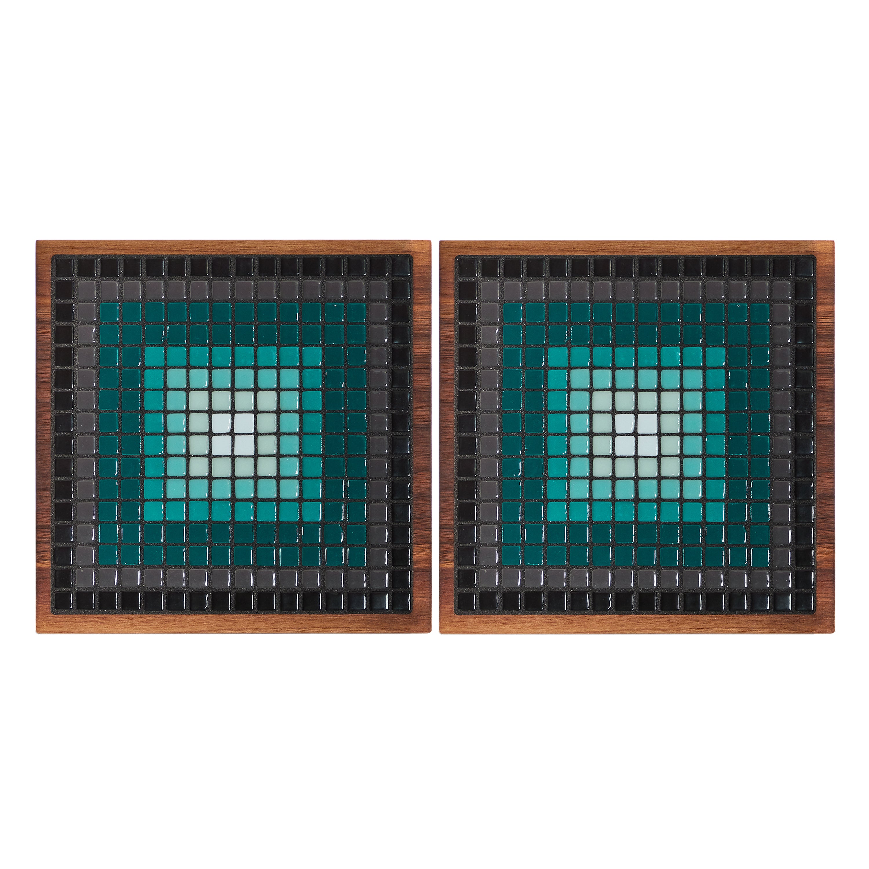 Coaster Table Duo: Emerald City