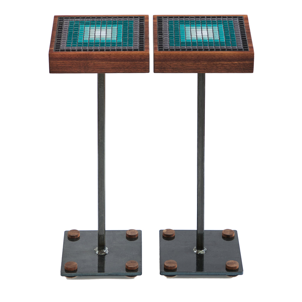 Coaster Table Duo: Emerald City