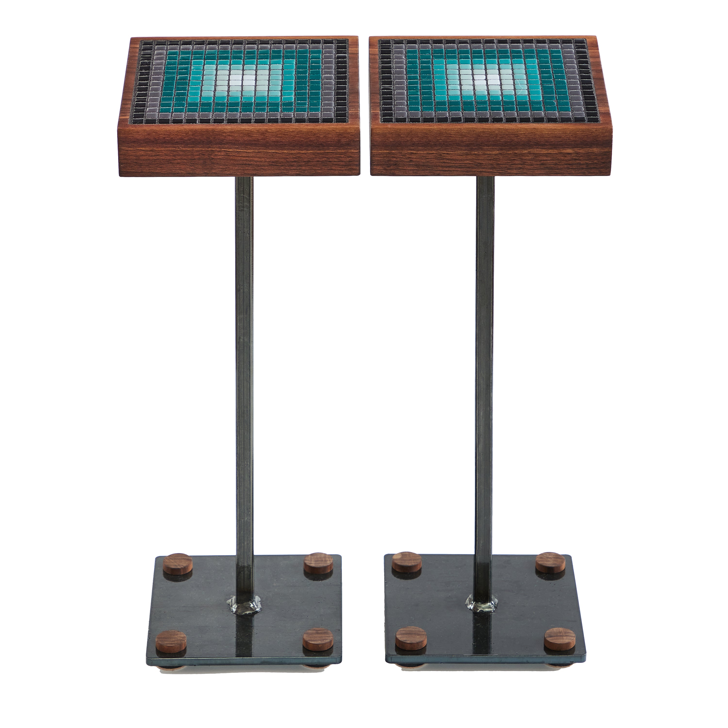 Coaster Table Duo: Emerald City