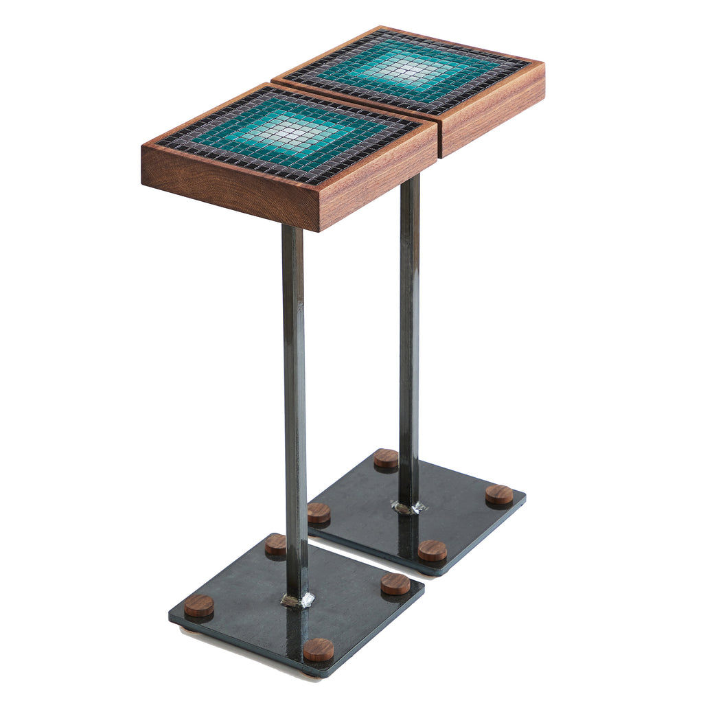 Coaster Table Duo: Emerald City