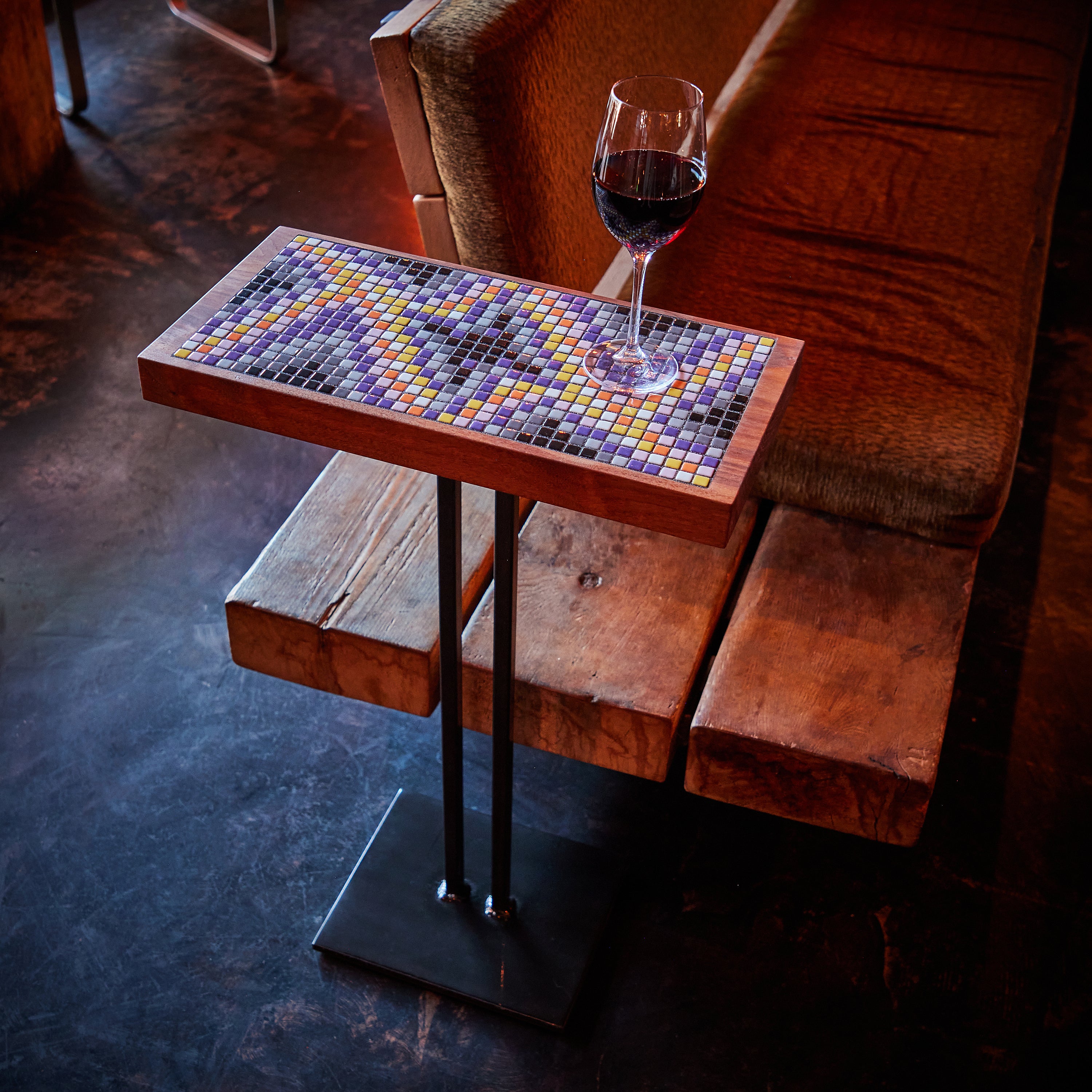 Accent Table: Wheel in the Sky