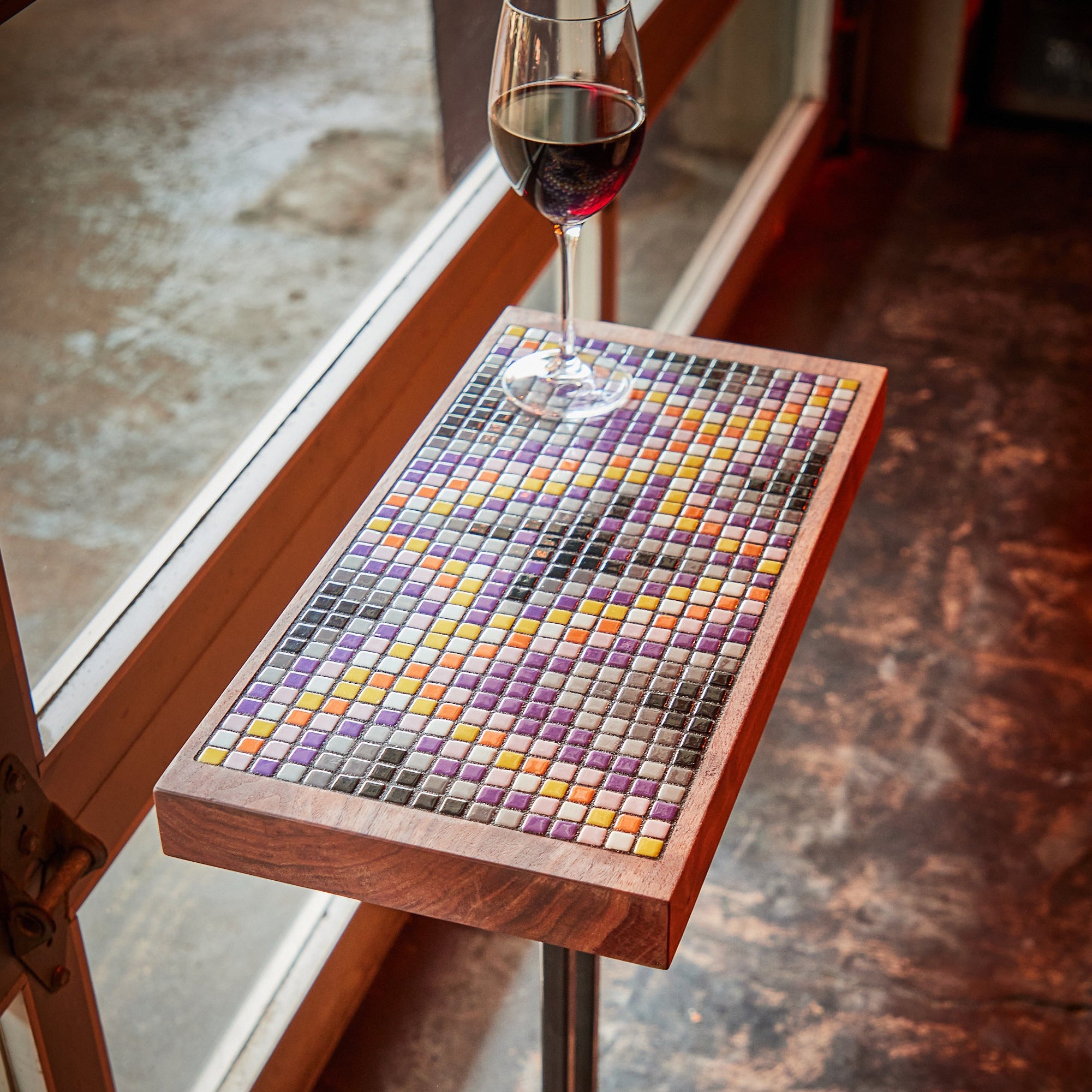 Accent Table: Wheel in the Sky