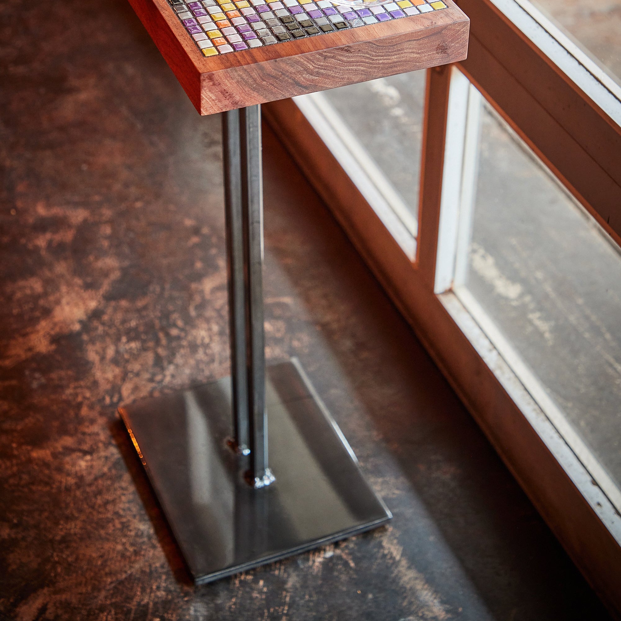 Accent Table: Wheel in the Sky