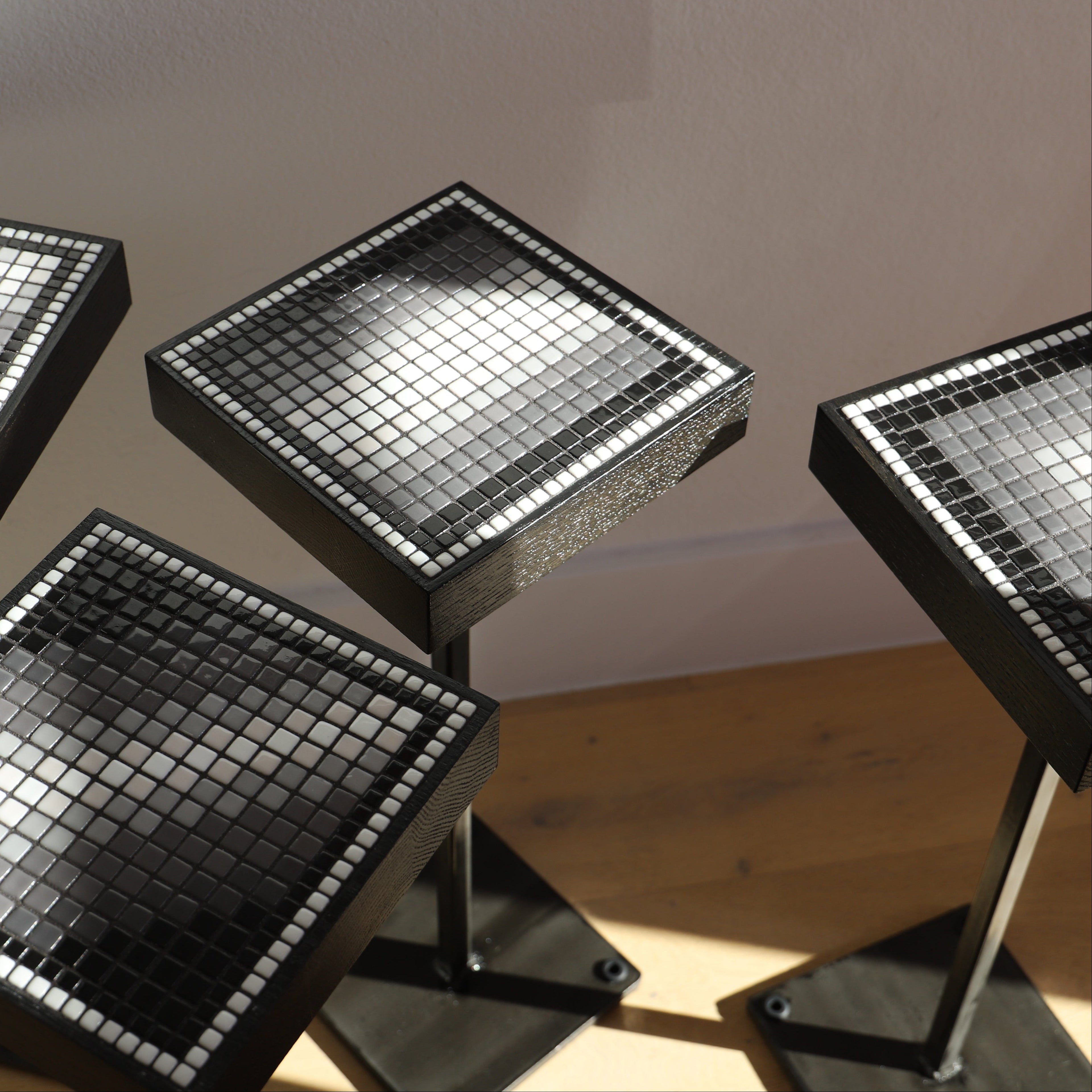 Coaster Table Quad: Fade to Black