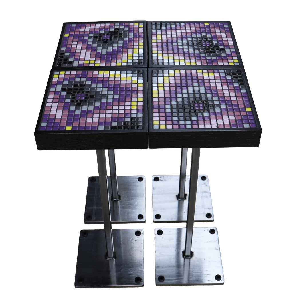 Coaster Table Quad: Purple Haze