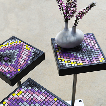 Coaster Table Quad: Purple Haze
