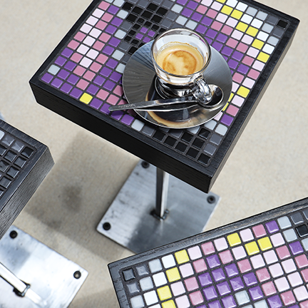 Coaster Table Quad: Purple Haze