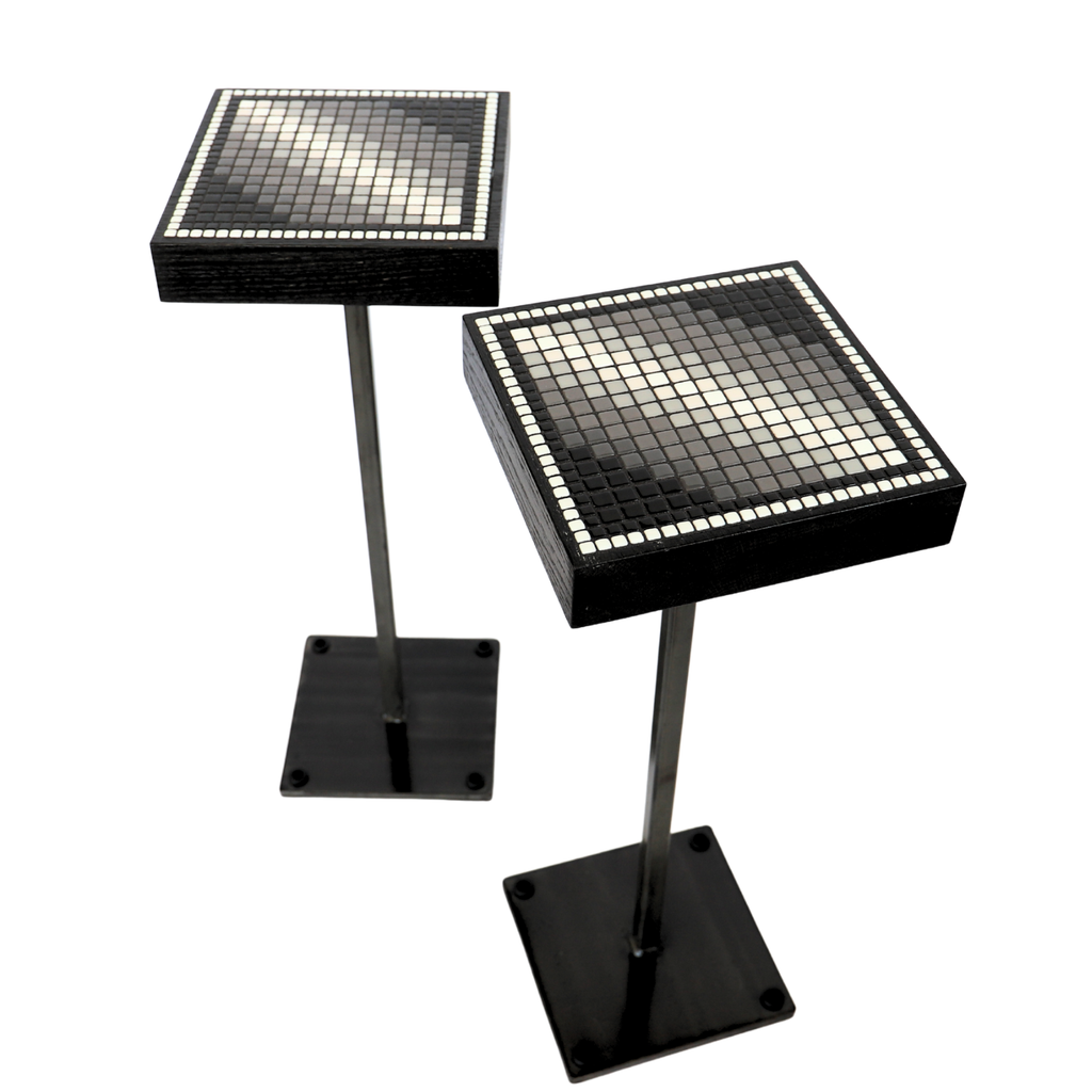 Coaster Table Duo: Back in Black