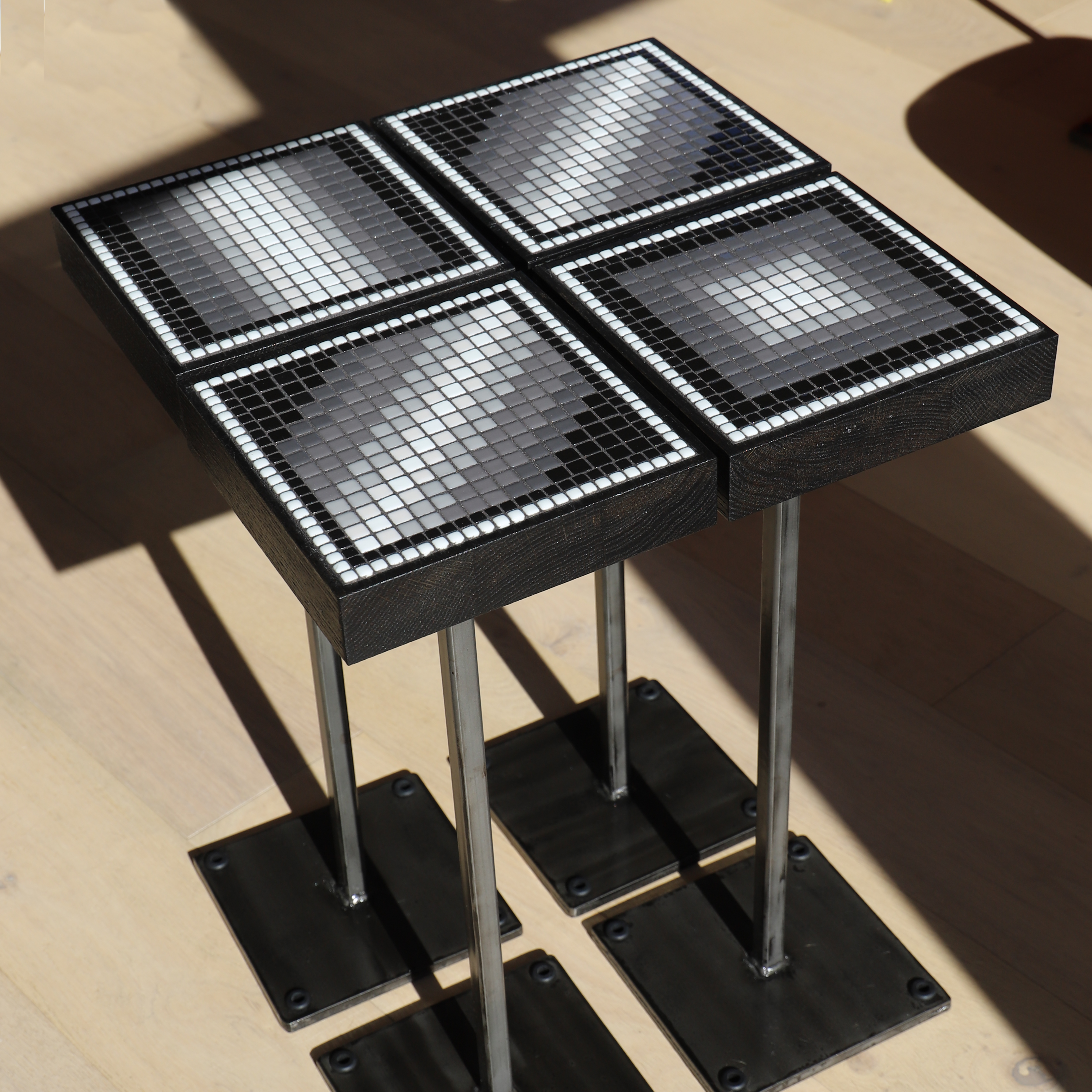 Coaster Table Quad: Fade to Black