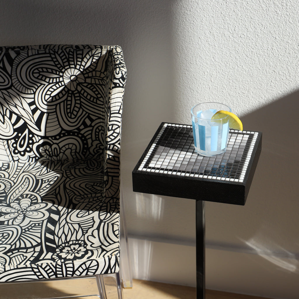 Coaster Table Duo: Back in Black
