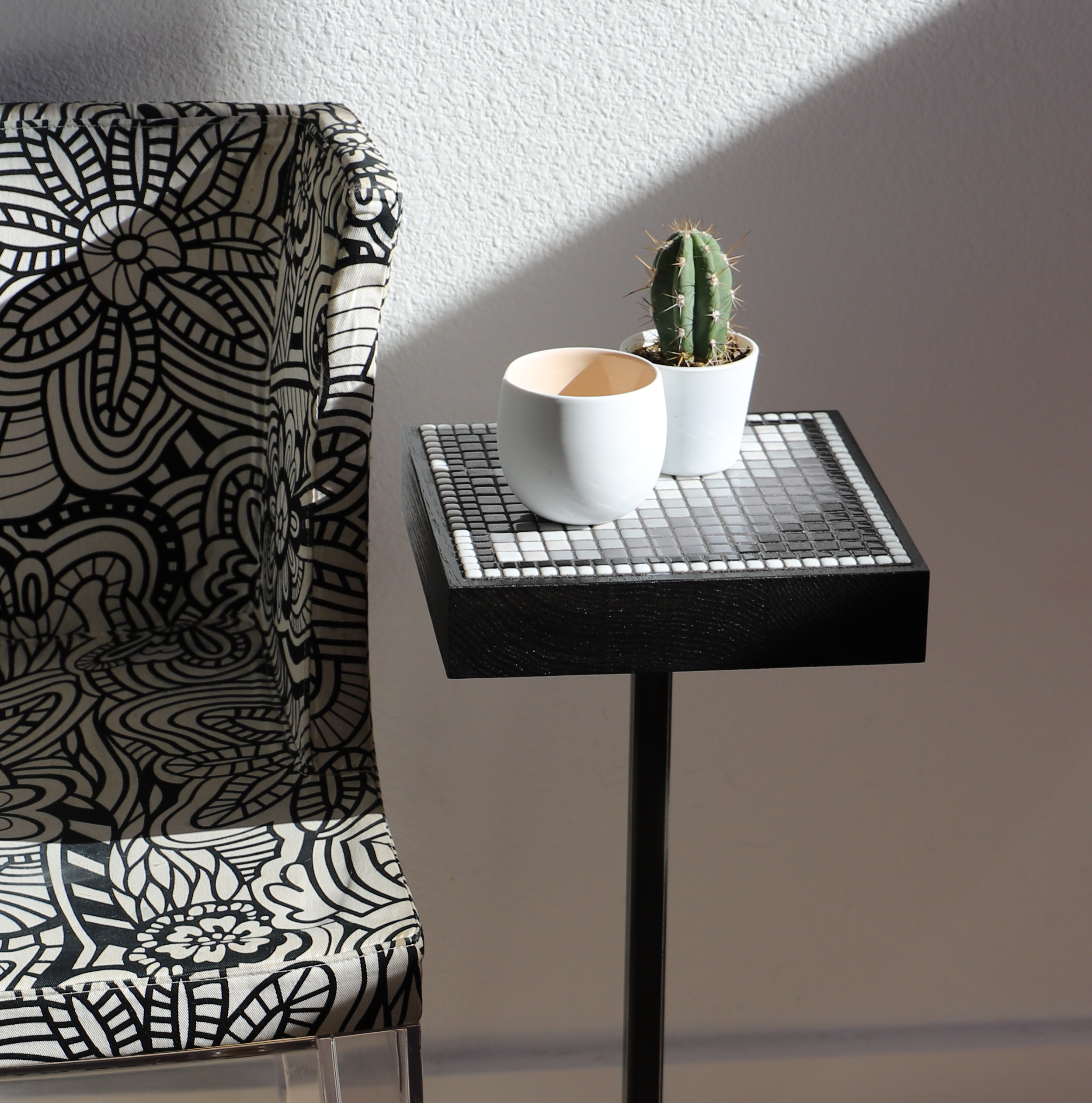 Coaster Table Duo: Back in Black