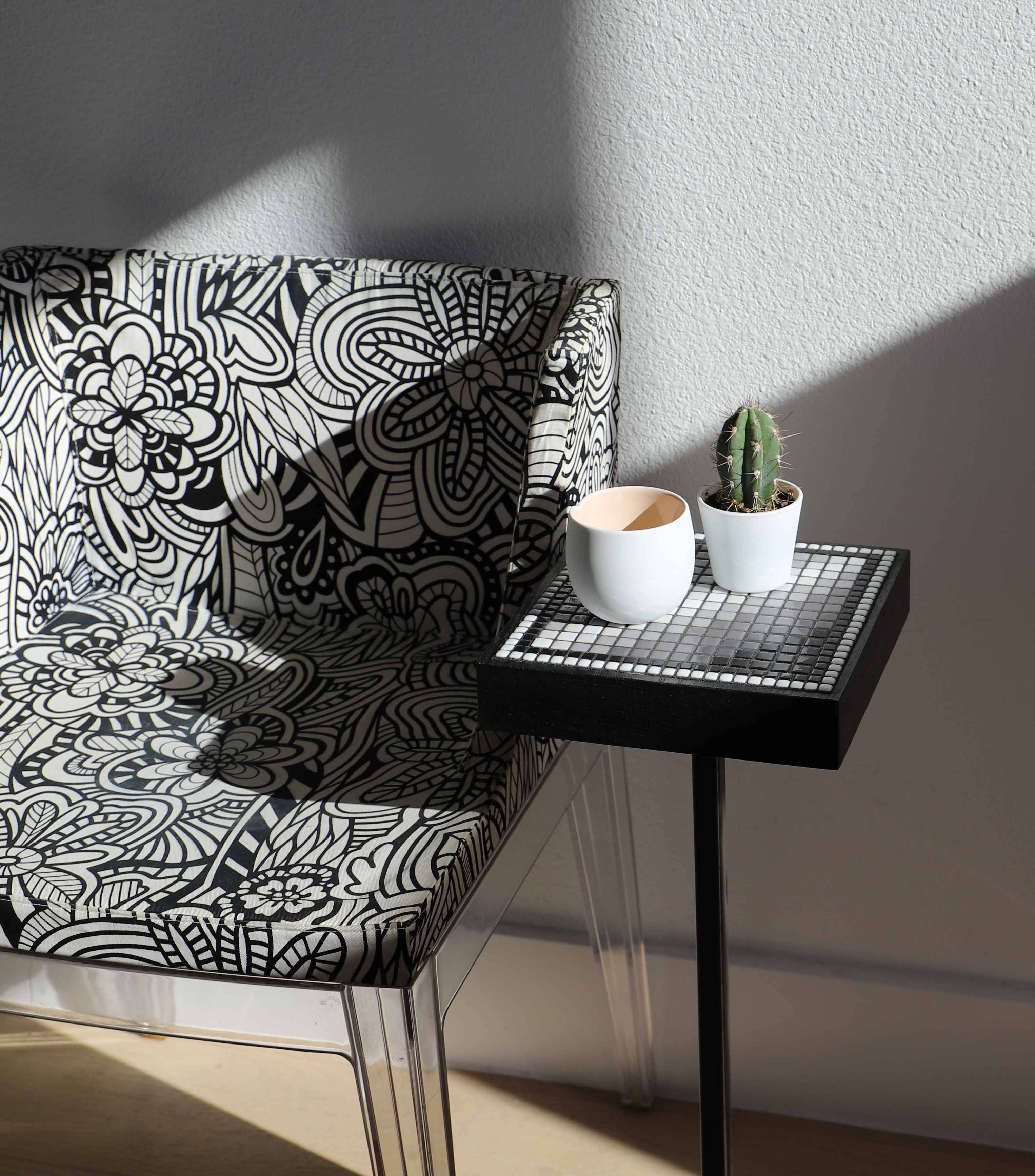 Coaster Table Quad: Fade to Black