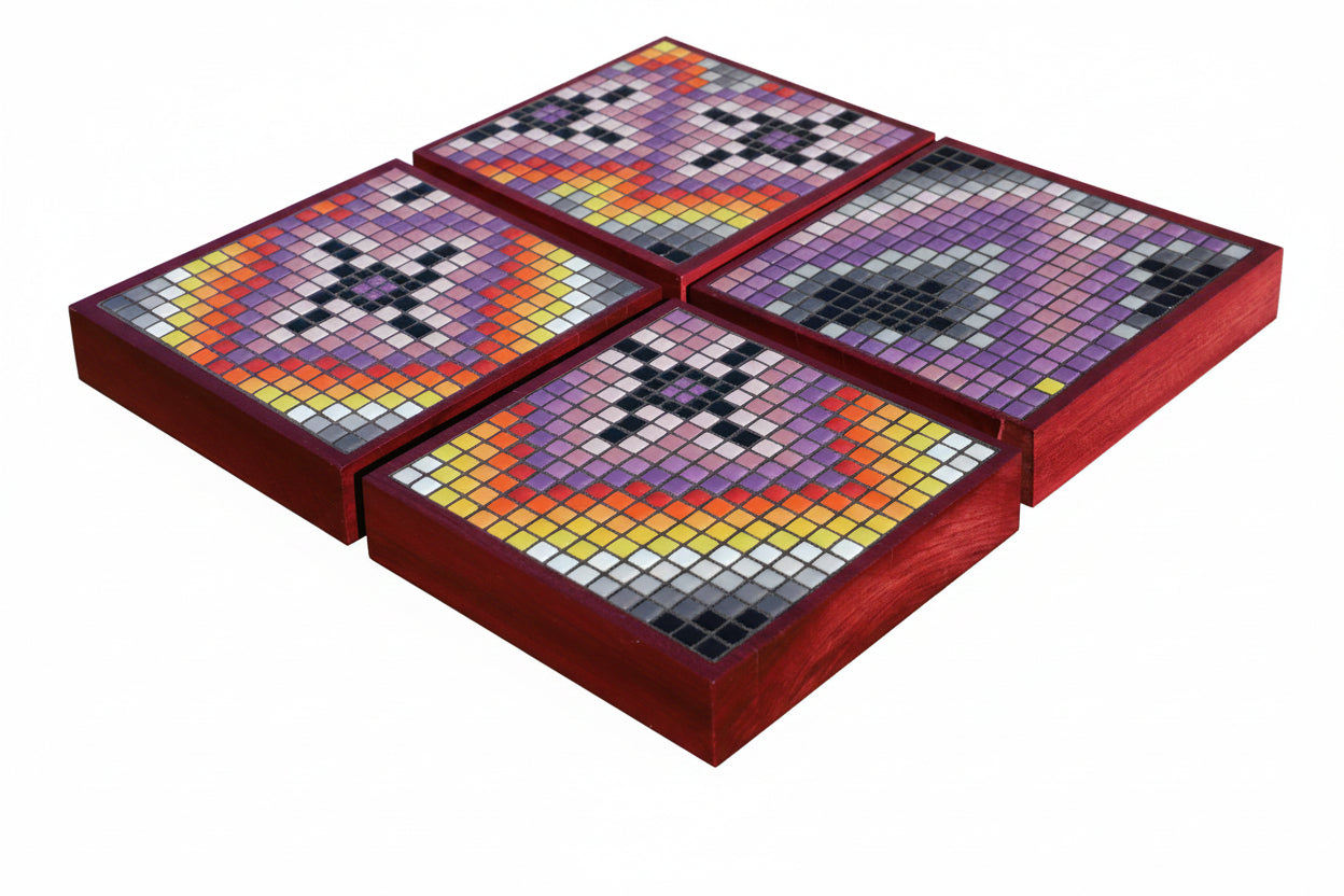 Coaster Table Singles: Purple Rain