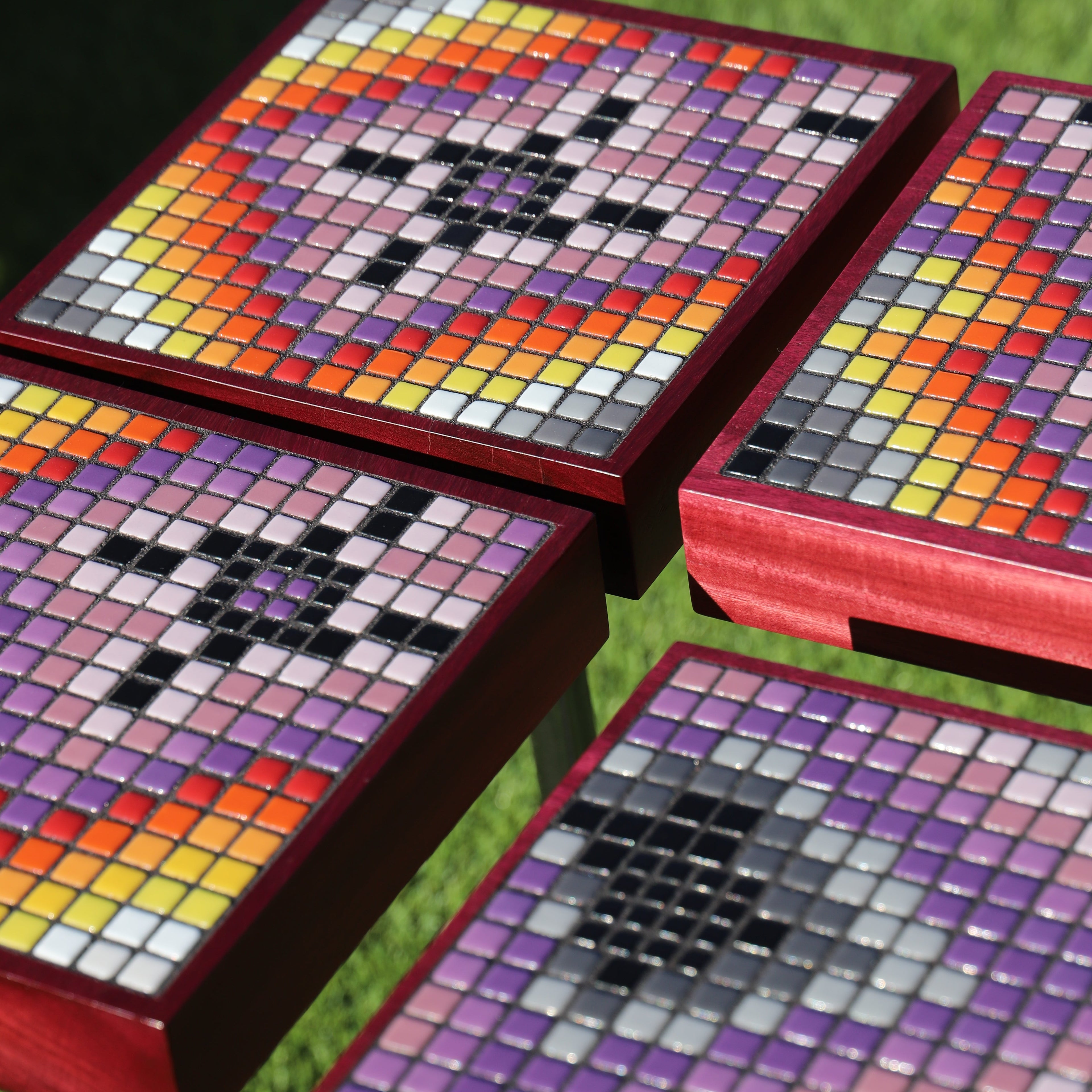 Coaster Table Singles: Purple Rain