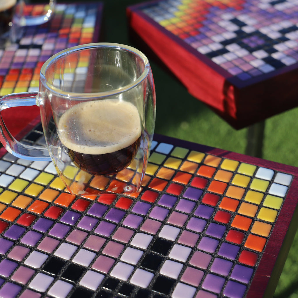 Coaster Table Singles: Purple Rain